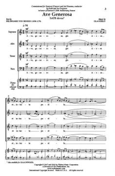 Ave Generosa von Ola Gjeilo 
