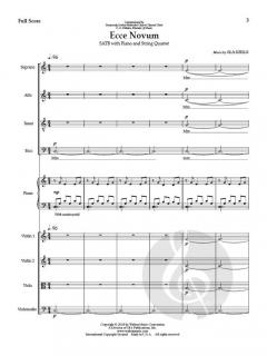 Ecce Novum von Ola Gjeilo 