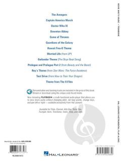 Movie and TV Music for Trombone 