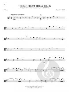 Movie and TV Music for Viola im Alle Noten Shop kaufen