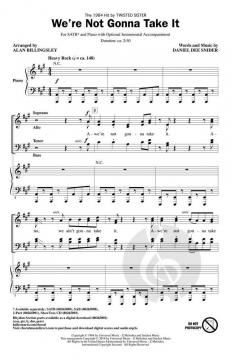 We're Not Gonna Take It von Twisted Sister 