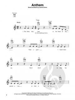 Leonard Cohen for Ukulele von Leonard Cohen 