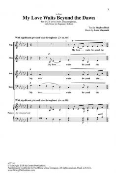 My Love Waits Beyond the Dawn von Luke Mayernik 