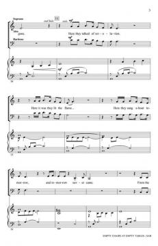 Empty Chairs at Empty Tables von Claude-Michel Schönberg 