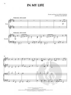 The Beatles for Piano Duet 