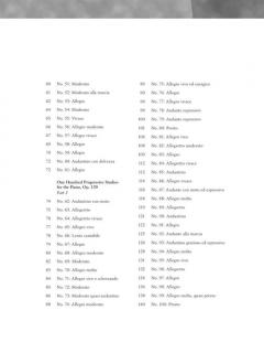 100 Progressive Studies for the Piano op. 139 - Schirmer Performance Editions von Carl Czerny 