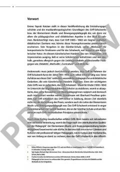 Handbuch Orff-Schulwerk von Emine Yaprak Kotzian 