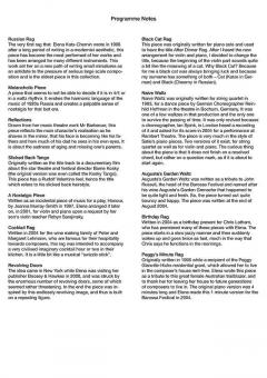 After Dinner Music von Elena Kats-Chernin 