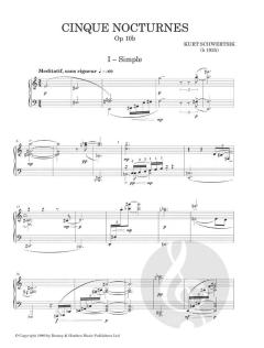 Albumblätter von Kurt Schwertsik 