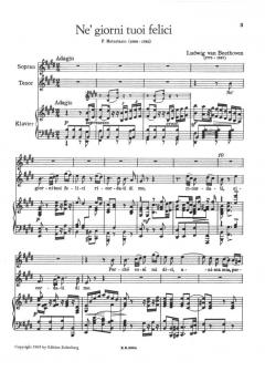 Ne' giorni tuoi felici von Ludwig van Beethoven 