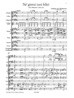 Ne' giorni tuoi felici von Ludwig van Beethoven 