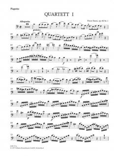 3 Quartette für Fagott, Violine, Viola und Violoncello (Franz Danzi) 