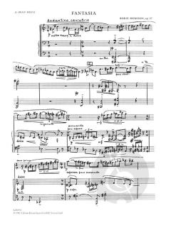 Fantasie für Saxofon von Boris Mersson 