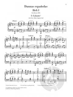 Danzas espanolas von Enrique Granados 