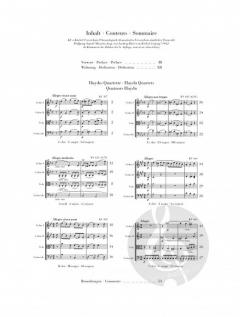 Streichquartette 3 von Wolfgang Amadeus Mozart im Alle Noten Shop kaufen (Stimmensatz)