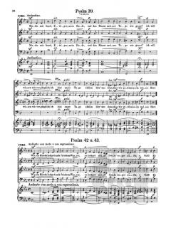 18 liturgische Psalmen von Louis Lewandowski 