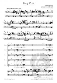 Magnificat C-dur von Johann Kuhnau 