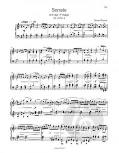 6 Klaviersonaten op. 40 von Eduard Franck im Alle Noten Shop kaufen