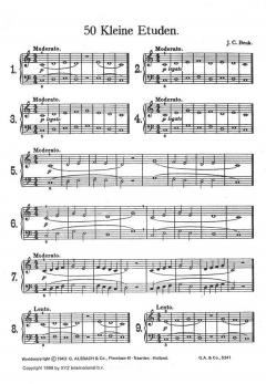 50 Kleine Etuden 