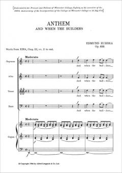 And when the builders Opus 125 von Edmund Rubbra 