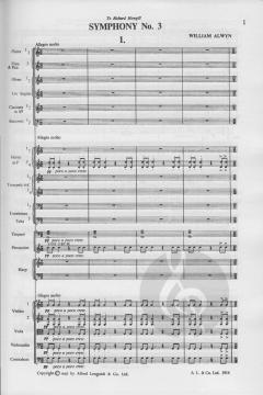 Symphony Nr 3 von William Alwyn 