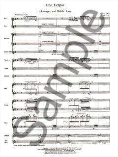 Into Eclipse for Tenor and Orchestra Score von Stephen Albert 