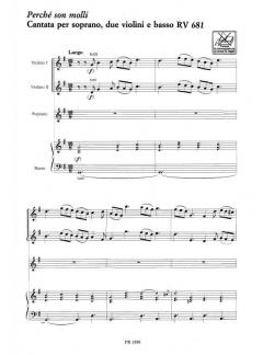 Perche Son Molli RV681 Score Critical Edition (Francesco Degrada) 