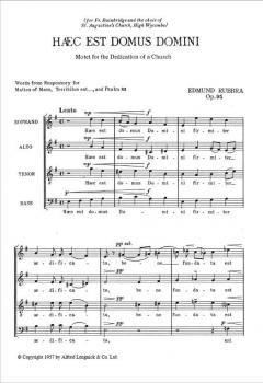 Haec et Domus Domini Op95 von Edmund Rubbra 