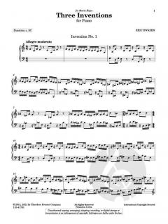 Three Inventions von Eric Ewazen 