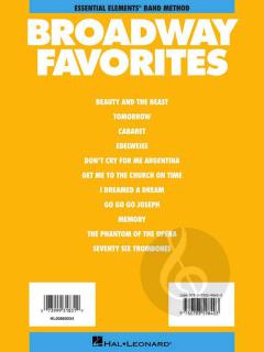 Essential Elements Broadway Favorites 