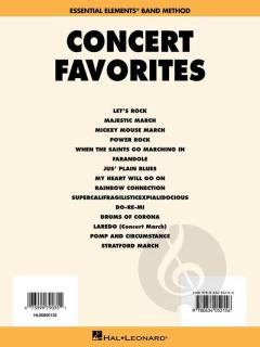 Concert Favorites Vol. 1 