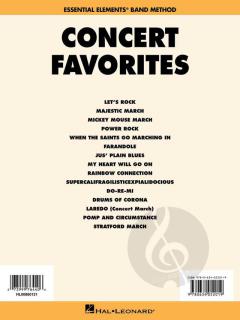 Concert Favorites Vol. 1 Bassoon (Fagott) 