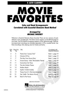 Movie Favorites Eb Alto Clarinet 
