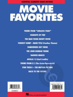 Movie Favorites Bass Clarinet 