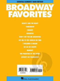 Essential Elements Broadway Favorites Piano Accompaniment 