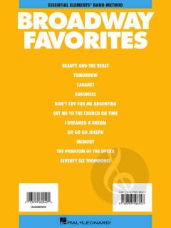 Essential Elements Broadway Favorites Tuba 