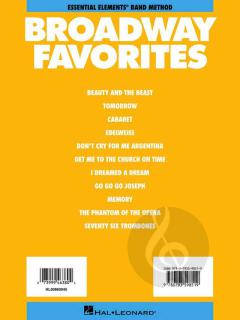 Essential Elements Broadway Favorites F Horn 