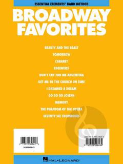 Essential Elements Broadway Favorites Tenor Sax 