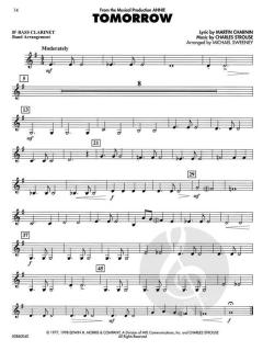 Essential Elements Broadway Favorites Bass Clarinet 