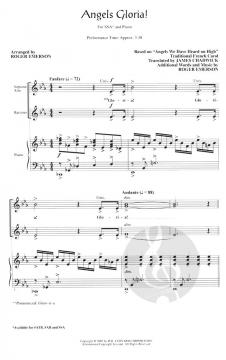 Angels Gloria! 