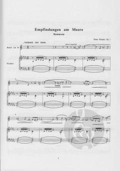 Empfindungen am Meere Op. 12 von Franz Strauss für Horn