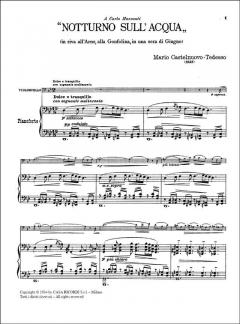 Notturno sull'acqua von Mario Castelnuovo-Tedesco 