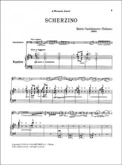 Scherzino von Mario Castelnuovo-Tedesco 