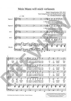 Mein Mann will mich verlassen von Georg Kreisler 