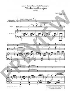 Märchenerzählungen op. 132 von Robert Schumann 