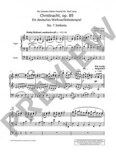 Christnacht op. 85 von Joseph Haas 