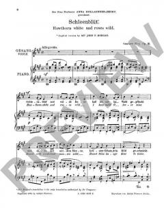 Schleenblüt' A-Dur / Wiegenlied F-Dur op. 16 / op. 17 von Gustave Bley 
