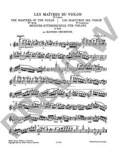 Les Maîtres du Violon 9 von Mathieu Crickboom 