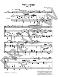 Märchenbilder op. 113 von Robert Schumann 