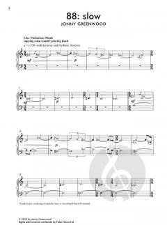 88 No. 1 von Johnny Greenwood für Klavier solo im Alle Noten Shop kaufen